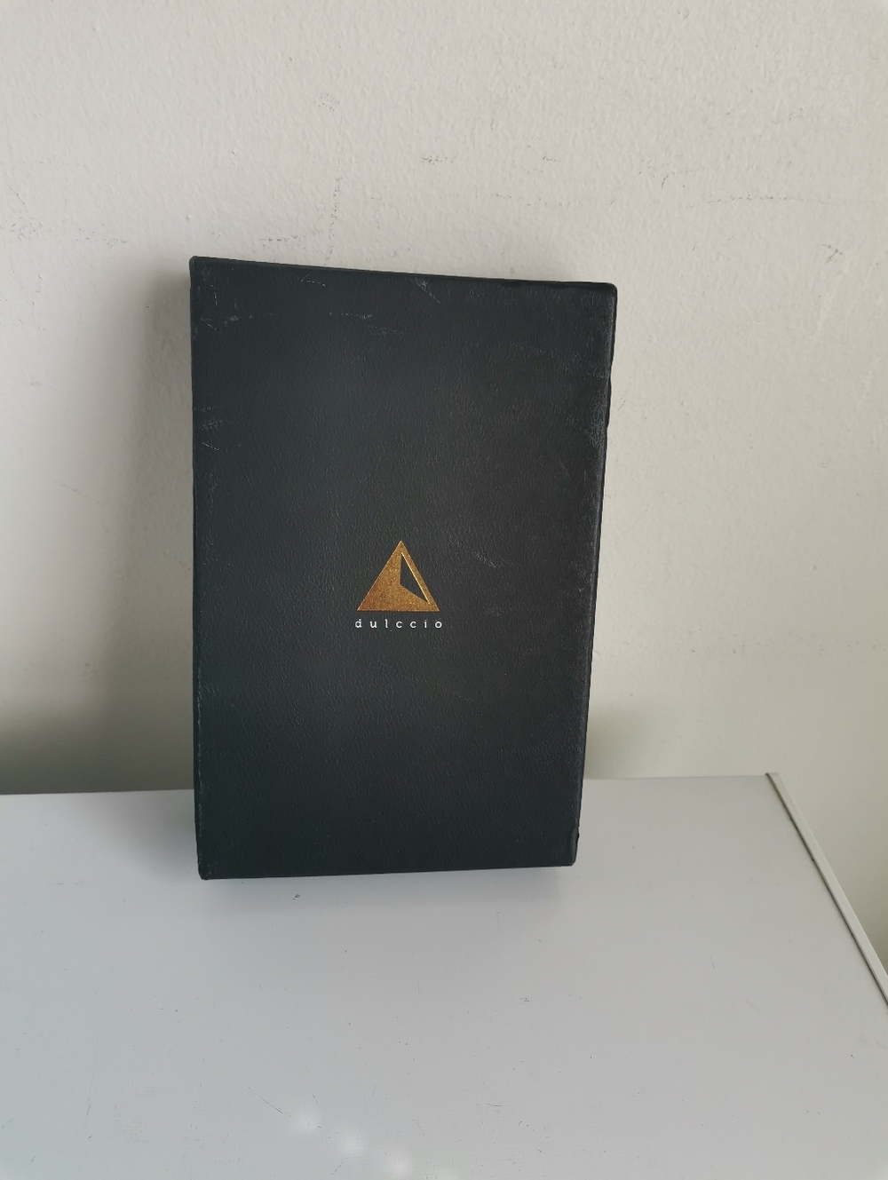 Dulccio Leather Zipped Tablet Folio Case Holder, New